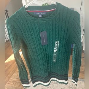 Tommy Hilfiger cable knit sweater XS